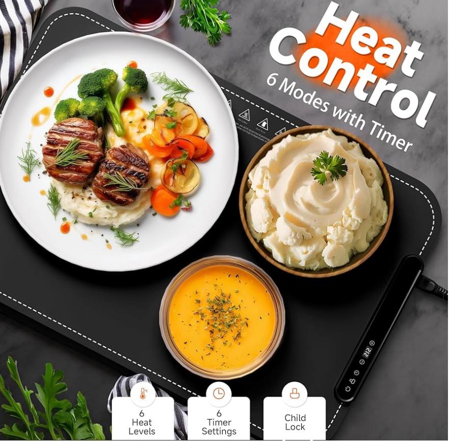 Bandeja de calentamiento eléctrica